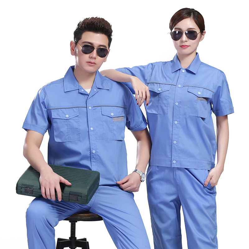 夏装工作服